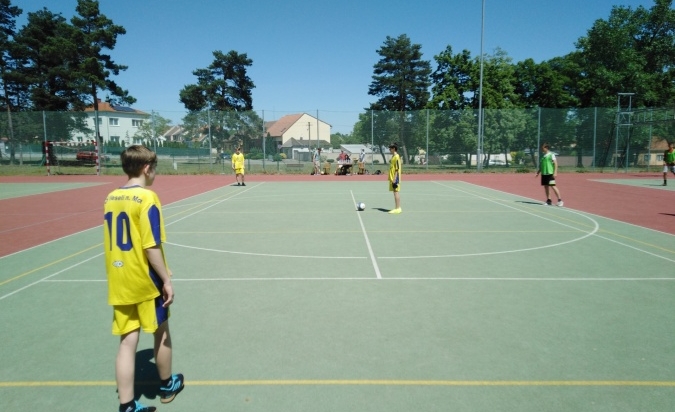 Sportovní akce (nohejbal, basketbal a fotbal)